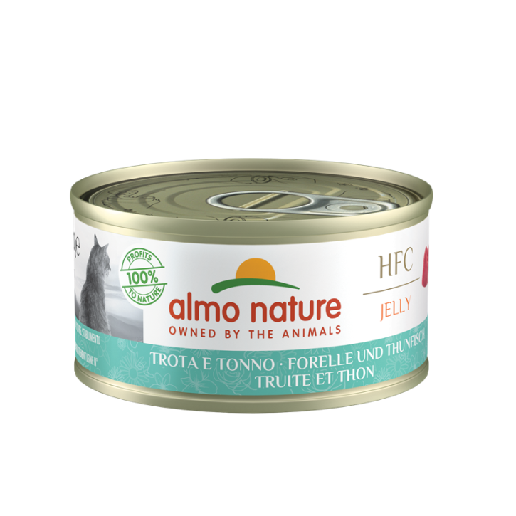 Almo Nature Jelly Forelle & Thunfisch 24 x 70 g