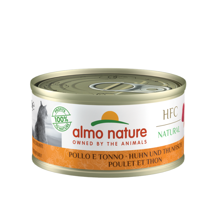 Almo Nature Natural Huhn & Thunfisch 24 x 70 g