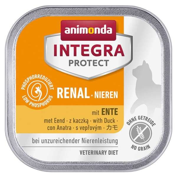 Animonda Cat Integra Protect Adult Renal mit Ente 16 x 100 g