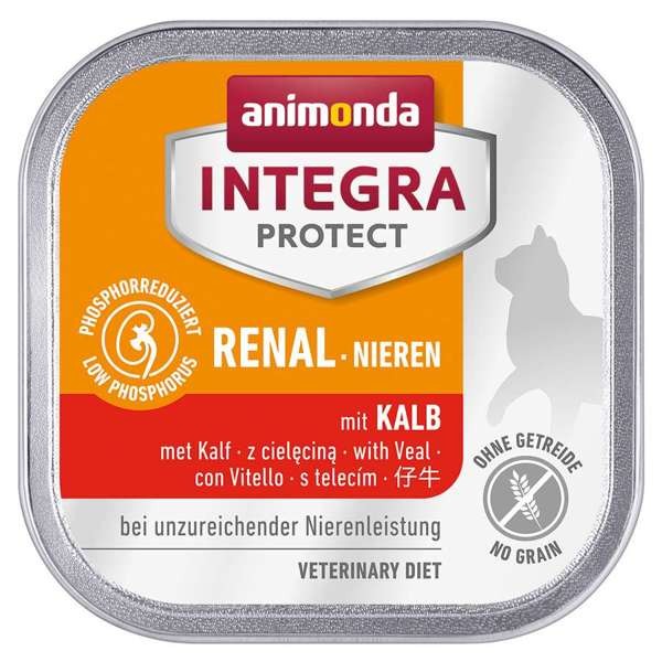 Animonda Cat Integra Protect Adult Renal mit Kalb 16 x 100 g