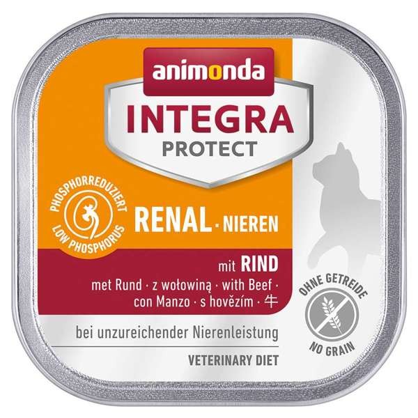 Animonda Cat Integra Protect Adult Renal mit Rind 16 x 100 g