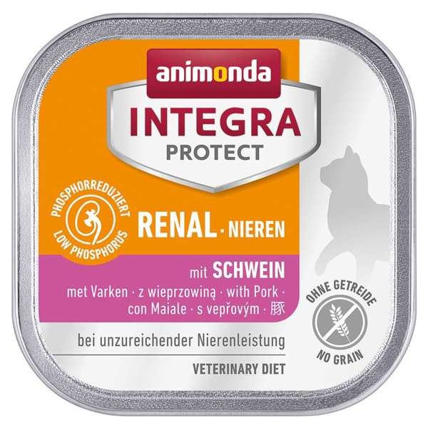 Animonda Cat Integra Protect Adult Renal mit Schwein 16 x 100 g
