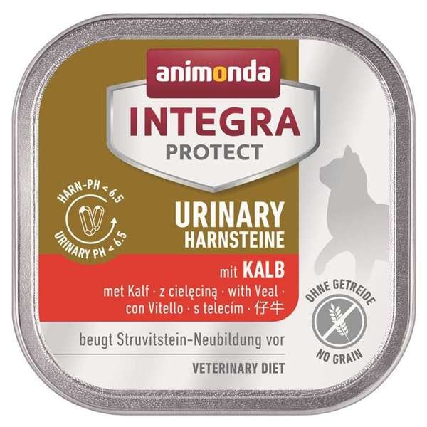 Animonda Cat Integra Protect Adult Urinary Oxal mit Kalb 16 x 100 g