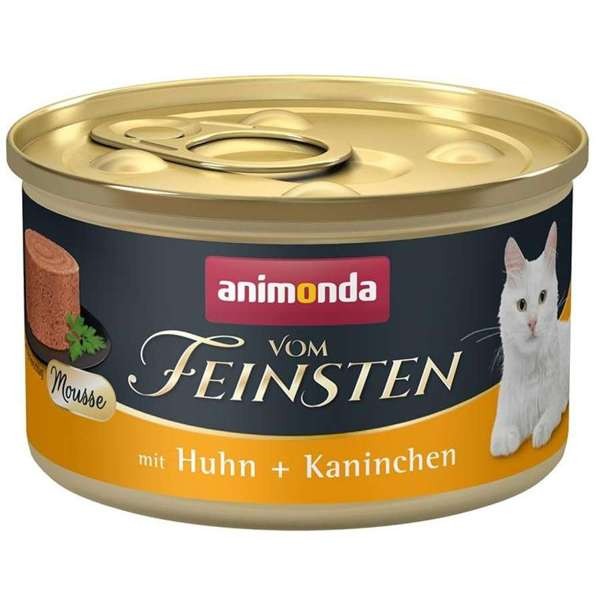 Animonda Cat Vom Feinsten Adult Mousse mit Huhn & Kaninchen 12 x 85 g