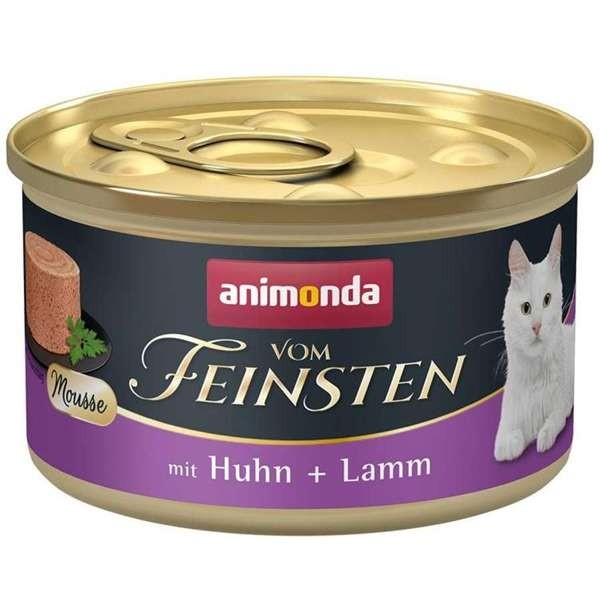 Animonda Cat Vom Feinsten Adult Mousse mit Huhn & Lamm 12 x 85 g
