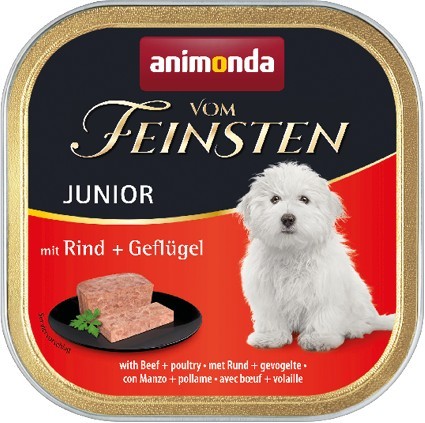 Animonda Dog vom Feinsten Junior Rind & Geflügel 22 x 150 g