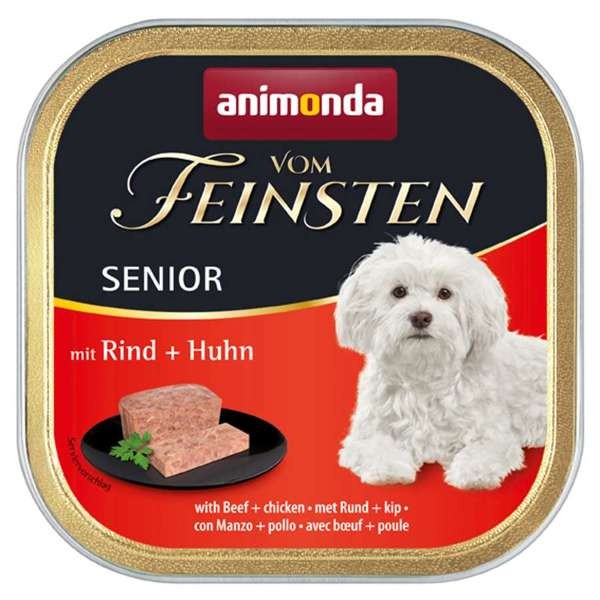 Animonda Dog vom Feinsten Senior mit Rind & Huhn 22 x 150 g