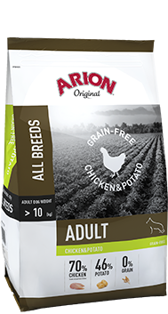 Arion Original Grain-Free Adult Chicken & Potato 12 kg (SPARTIPP: unsere Staffelpreise)