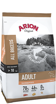 Arion Original Grain-Free Adult Salmon & Potato 12 kg (SPARTIPP: unsere Staffelpreise)