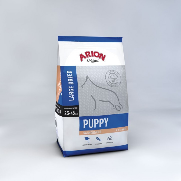 Arion Original Puppy Large Breed Salmon & Rice 3 kg oder 12 kg (SPARTIPP: unsere Staffelpreise)