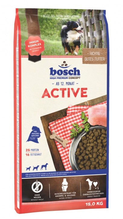 Bosch Adult Active 3 kg oder 15 kg (SPARTIPP: unsere Staffelpreise)