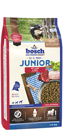 Bosch Junior Lamm & Reis 3 kg oder 15 kg (SPARTIPP: unsere Staffelpreise)