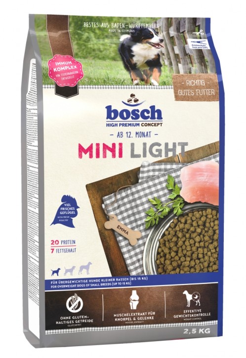 Bosch Mini Light 1 kg oder 2,5 kg (SPARTIPP: unsere Staffelpreise)