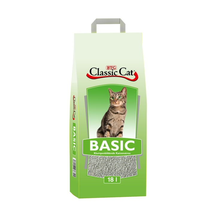 Classic Cat Katzenstreu Basic Bentonit 18 L
