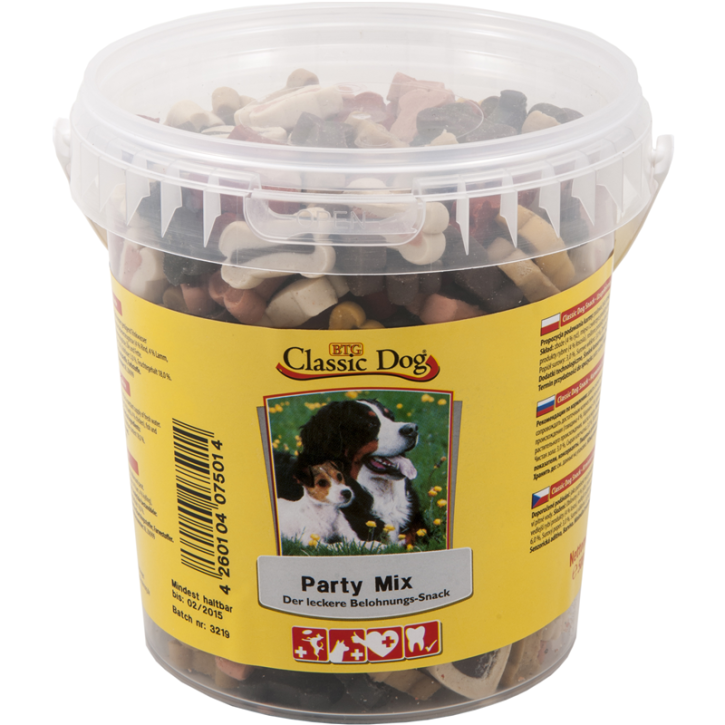 Classic Dog Snack Party Mix 8 x 500 g