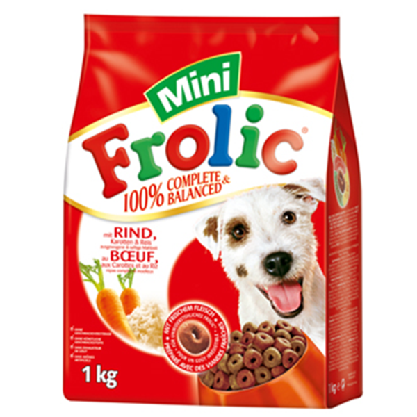 Frolic Complete Mini mit Rind, Karotten & Reis 6 x 1 kg (SPARTIPP: unsere Staffelpreise)