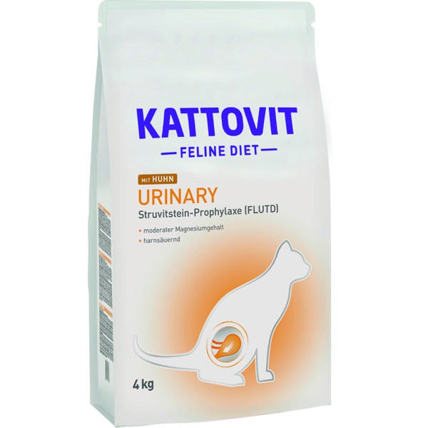 Kattovit Feline Diet Urinary mit Huhn 4 kg