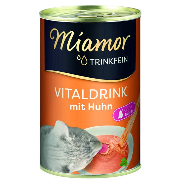 Miamor Trinkfein Vitaldrink mit Huhn 24 x 135 ml