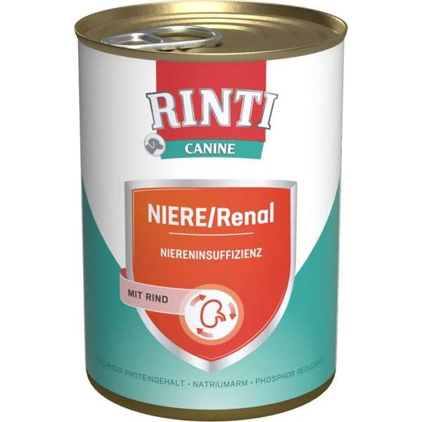 Rinti Canine Nieren-Diät mit Rind 400 g oder 800 g