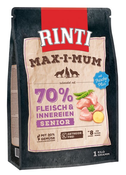 Rinti Max-i-Mum Senior Huhn 1 kg, 4 kg oder 12 kg (SPARTIPP: unsere Staffelpreise)