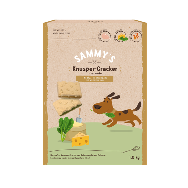 Sammys Knusper Cracker 4 x 1 kg
