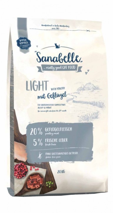 Sanabelle Light 400 g, 2 kg oder 10 kg (SPARTIPP: unsere Staffelpreise)