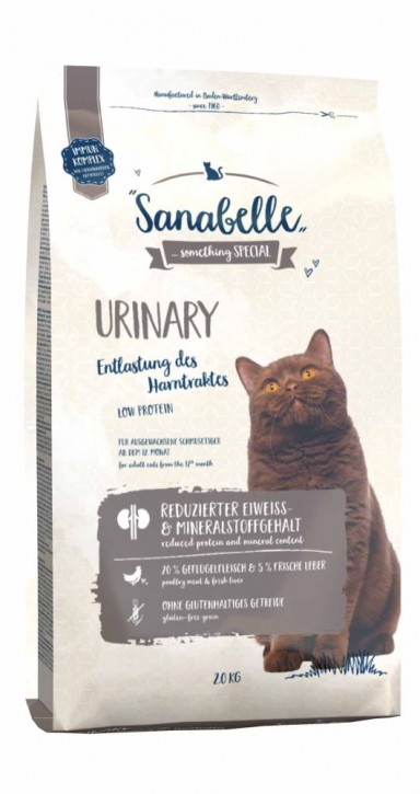 Sanabelle Urinary 400 g, 2 kg oder 10 kg (SPARTIPP: unsere Staffelpreise)
