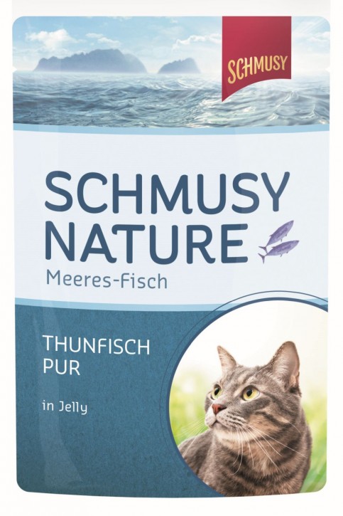 Schmusy Nature Meeresfisch Thunfisch pur 24 x 100 g