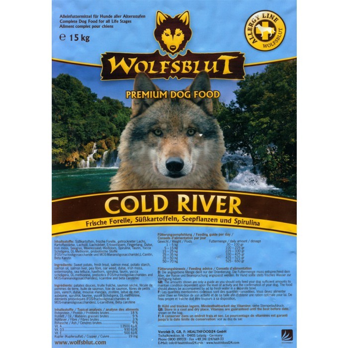 Wolfsblut Cold River 12,5 kg (SPARTIPP: unsere Staffelpreise)