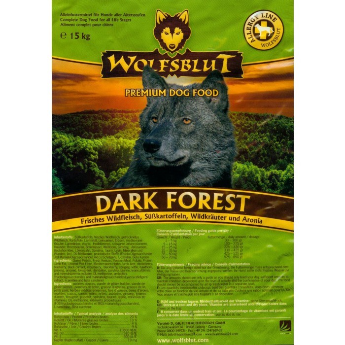 Wolfsblut Dark Forest 12,5 kg (SPARTIPP: unsere Staffelpreise)