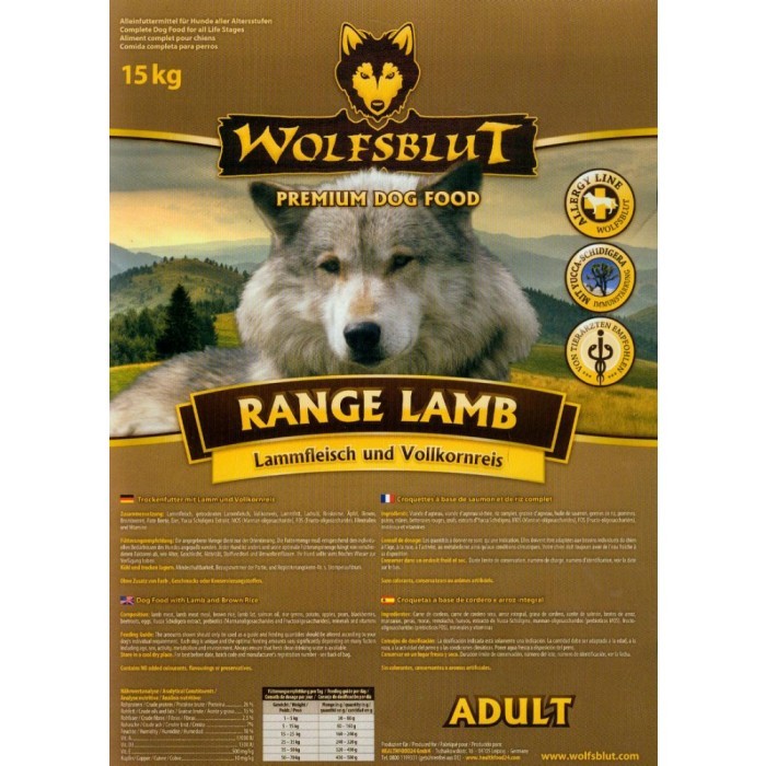 Wolfsblut Range Lamb 12,5 kg (SPARTIPP: unsere Staffelpreise)