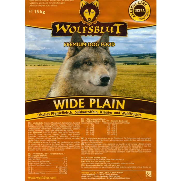 Wolfsblut Wide Plain 12,5 kg (SPARTIPP: unsere Staffelpreise)