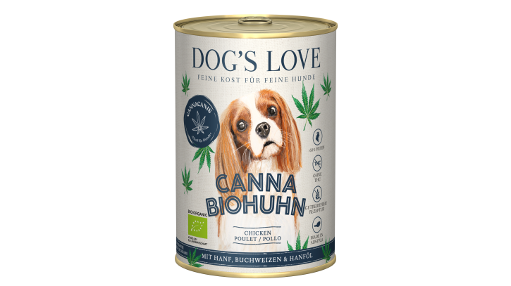 DOGS LOVE Canna Bio Huhn 400 g