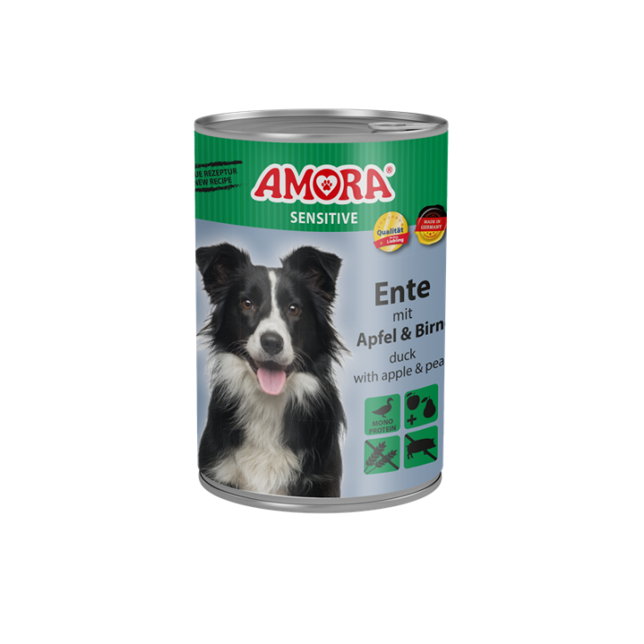 AMORA Sensitive Adult Ente mit Apfel und Birne 400 g oder 800 g