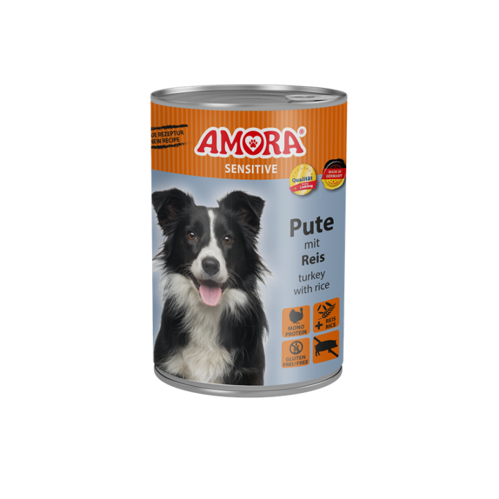 AMORA Sensitive Adult Pute und Reis 400 g oder 800 g
