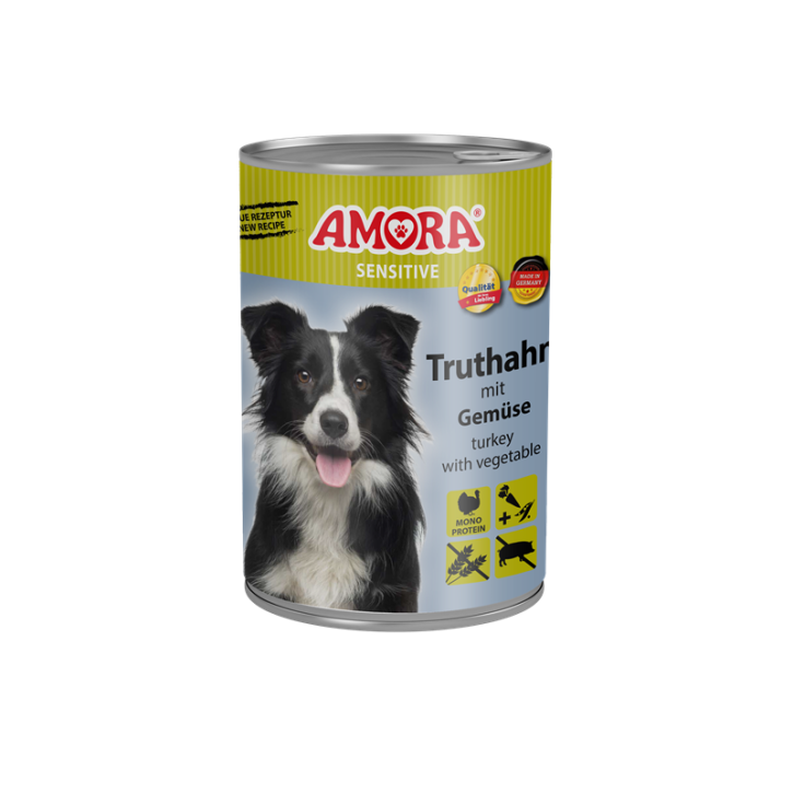 AMORA Sensitive Adult Truthahn mit Gemüse 400 g oder 800 g