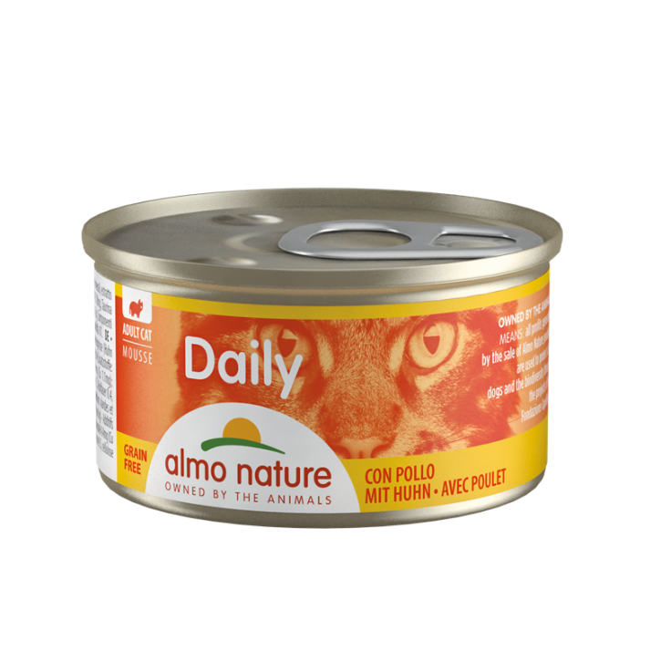 Almo Nature Daily Mousse mit Huhn 24 x 85 g