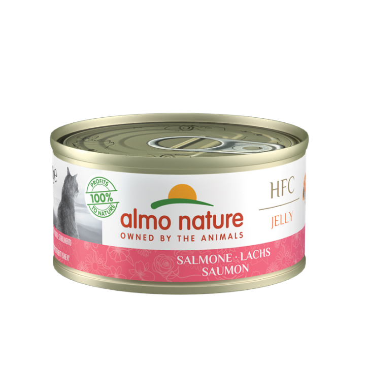 Almo Nature Jelly Lachs 24 x 70 g