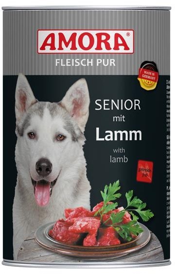 Amora Dog Fleisch Pur Senior mit Lamm 6 x 400 g
