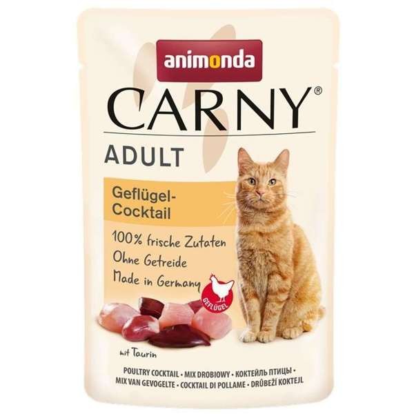 Animonda Cat Carny Adult Geflügel-Cocktail 12 x 85 g