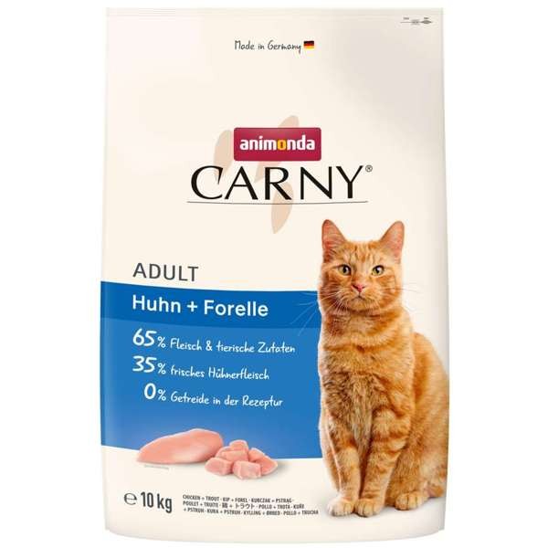 Animonda Cat Carny Adult Huhn & Forelle 1,75 kg oder 10 kg (SPARTIPP: unsere Staffelpreise)