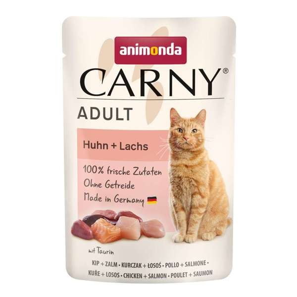 Animonda Cat Carny Adult Huhn & Lachs 12 x 85 g
