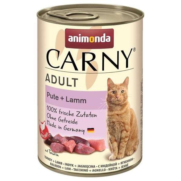 Animonda Cat Carny Adult Pute & Lamm 6 x 400 g