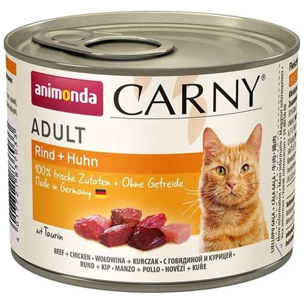 Animonda Cat Carny Adult Rind & Huhn 12 x 200 g