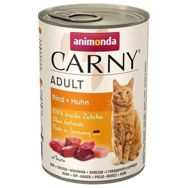 Animonda Cat Carny Adult Rind & Huhn 6 x 400 g