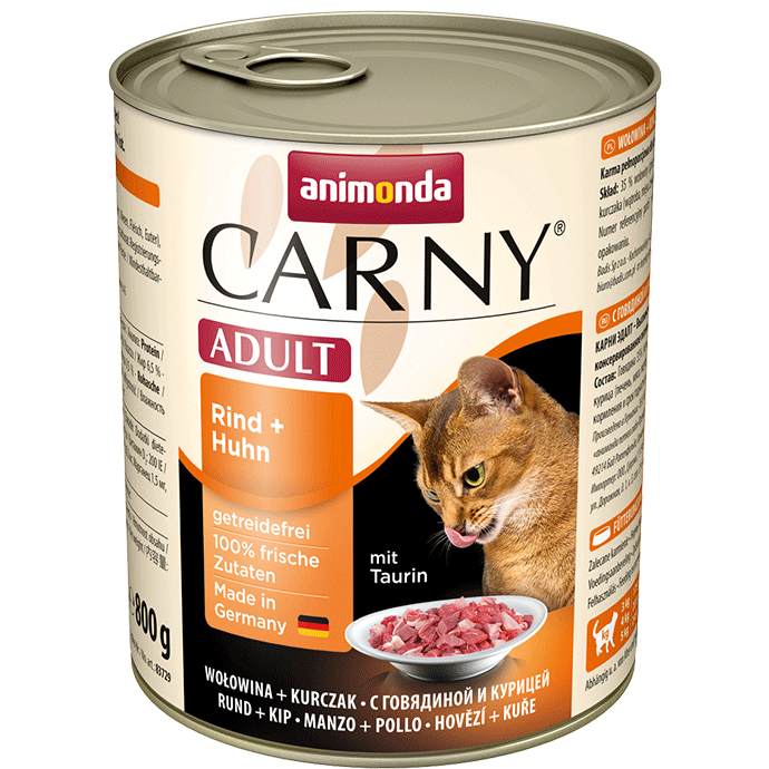 Animonda Cat Carny Adult Rind & Huhn 800 g