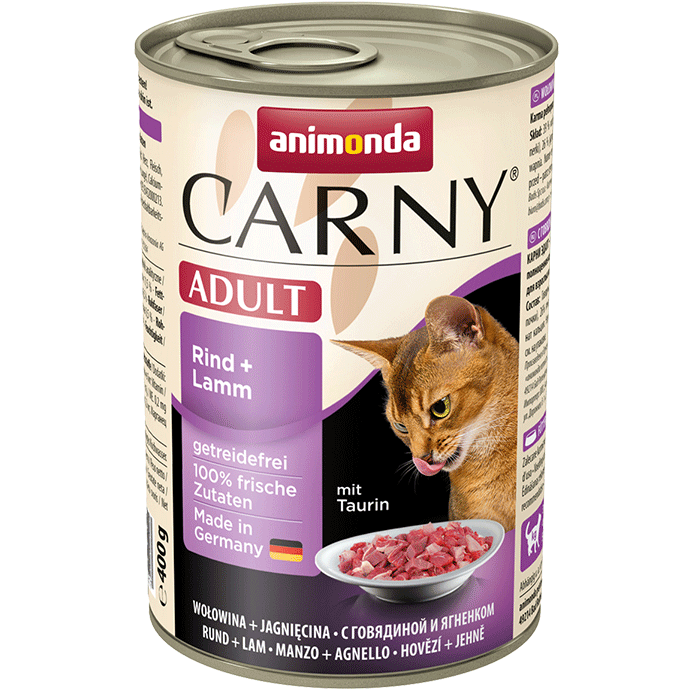 Animonda Cat Carny Adult Rind & Lamm 6 x 400 g
