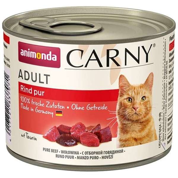 Animonda Cat Carny Adult Rind pur 12 x 200 g