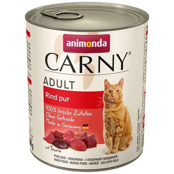 Animonda Cat Carny Adult Rind pur 6 x 800 g