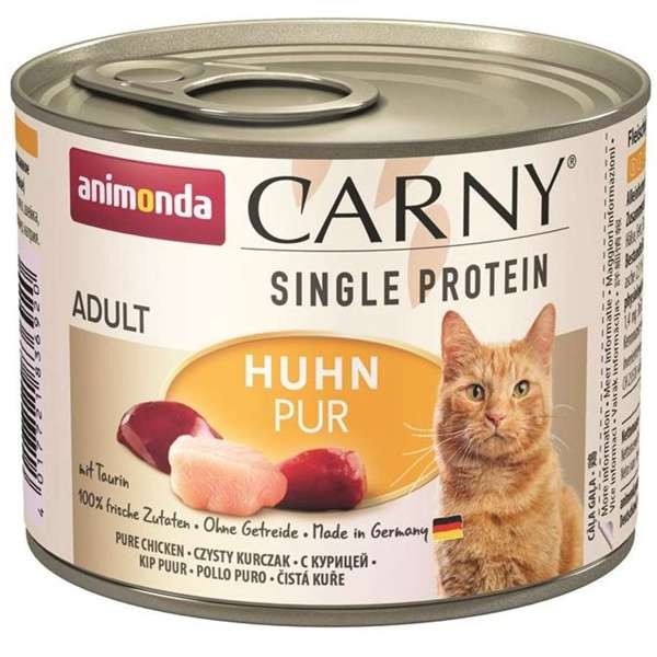 Animonda Cat Carny Adult Single Protein Huhn pur 200 g, 400g oder 800 g